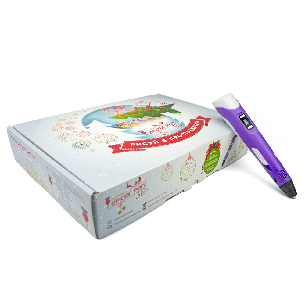 3D Ручка Spider Pen PLUS VIOLET электротовар