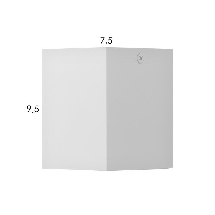 Светильник "Кубик" LED 4000К 10Вт DIM220 белый 7,5х7,5х9,5см - фотография № 4