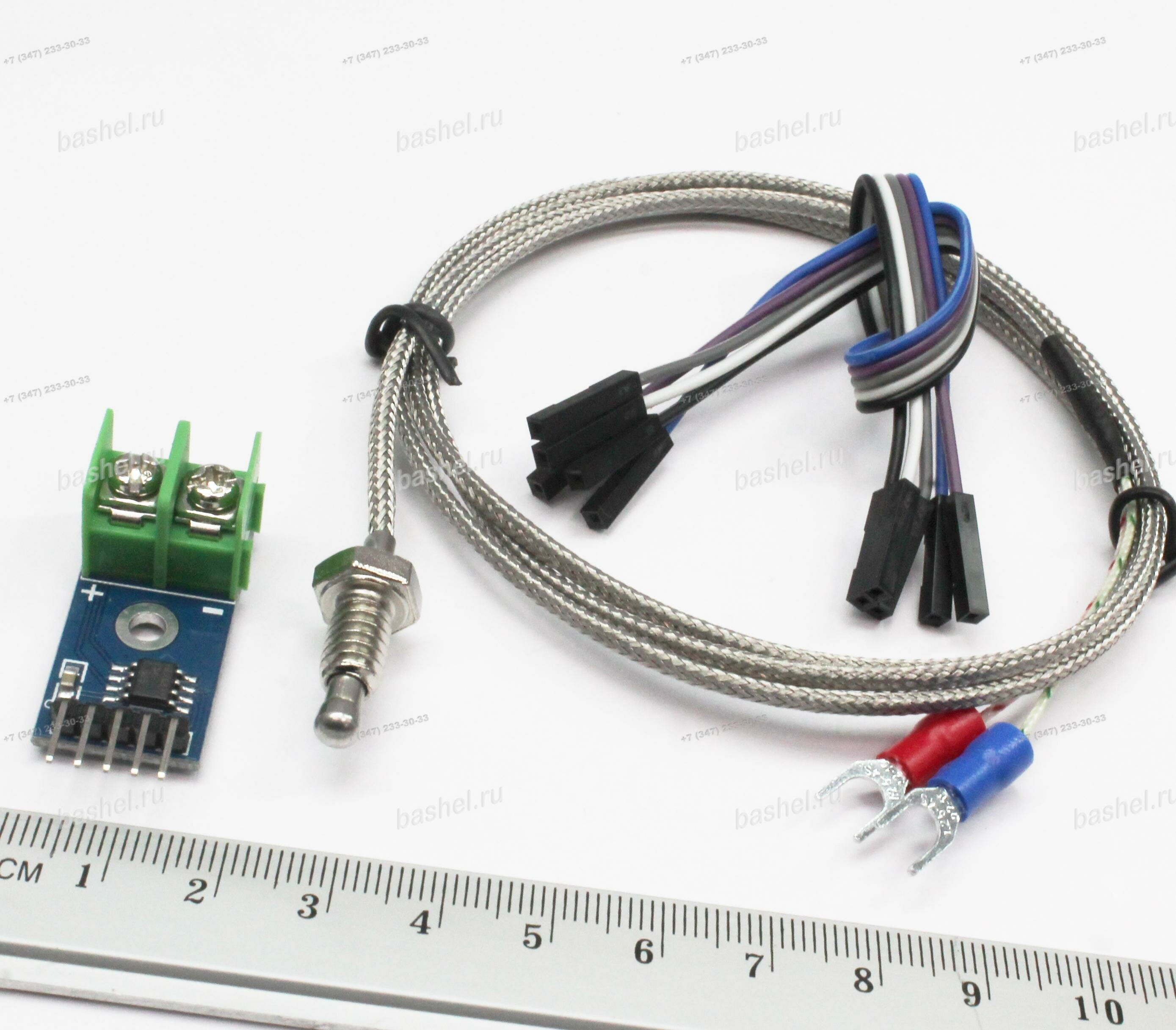 MAX6675 K Module for Thermocouple, Датчик температуры, (термопара К-типа + преобразователь c SPI) электротовар