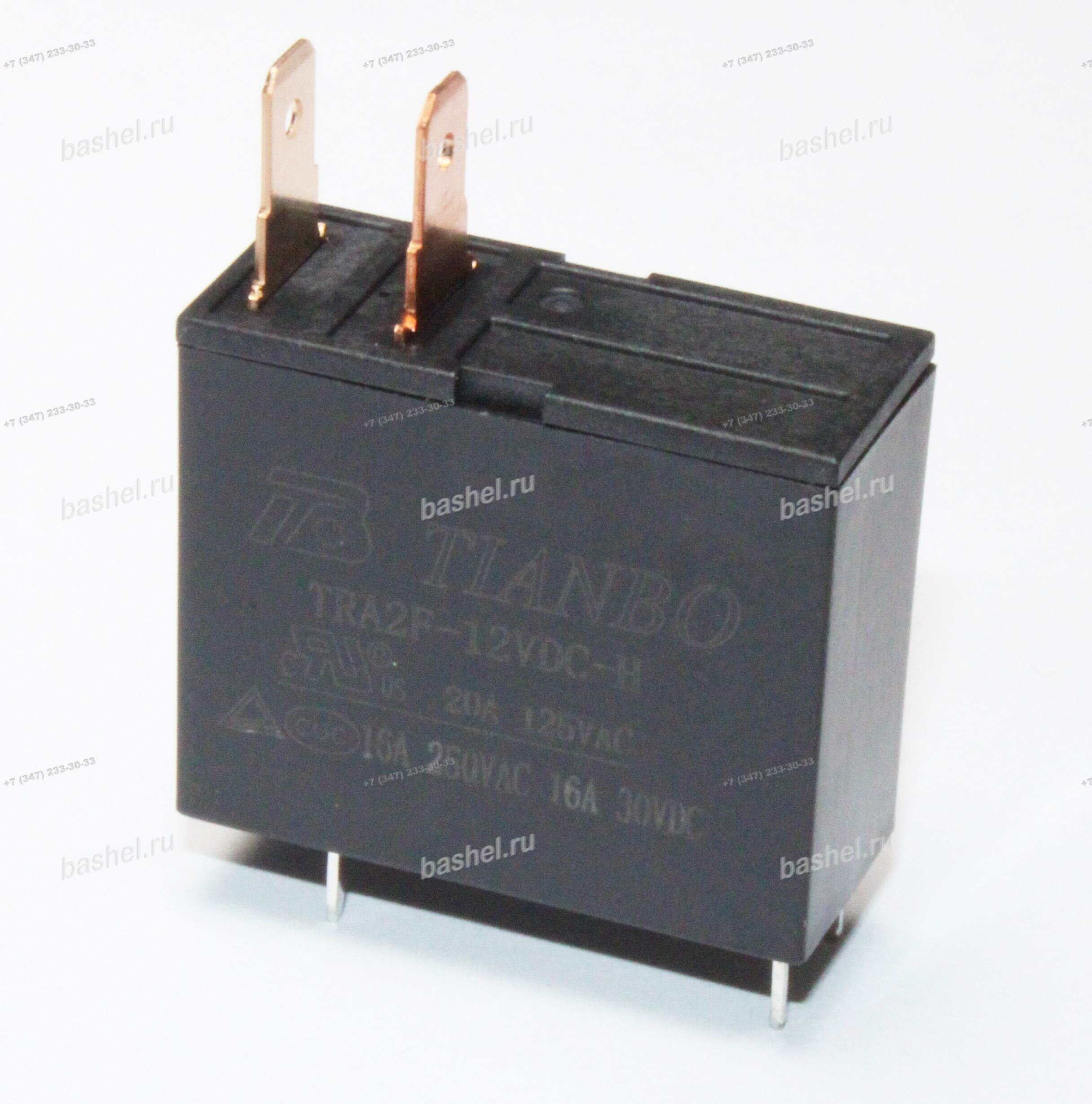 RELAY TRA2F-12VDC-H, Реле, Tai-Shing, (упр:12В/DC комм: 16A/250В/AC, 1NO, R-coil:265 Ом)