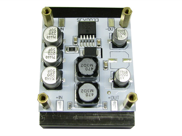 фото EKITS SCV0033-5V-5A-R - Импульсный стабилизатор напряжения 5 V, 5 А, с радиатором., SmartModule электротовар