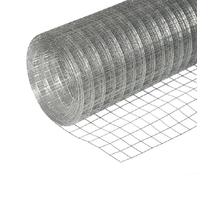 Сетка сварная 125х25 мм 1000 мм 16 мм оцинкованная (1 м пог.) 30 м.