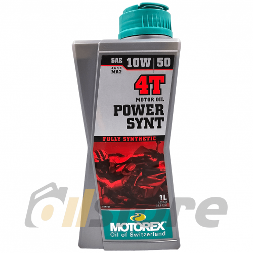 Моторное масло MOTOREX POWER SYNT 4T 10W-50, 1л