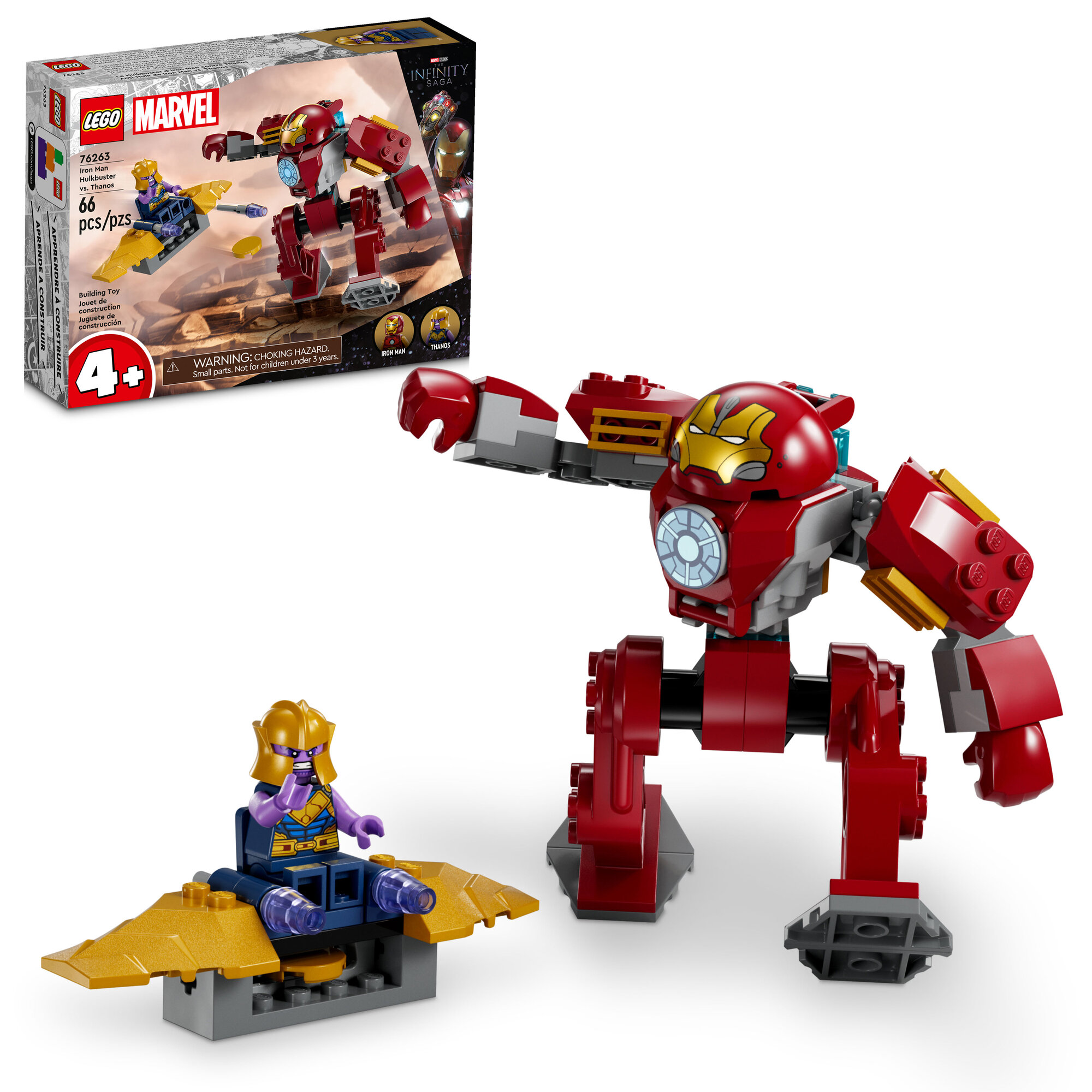 LEGO Super Heroes Железный человек: Халкбастер против Таноса 76263 - фото №1