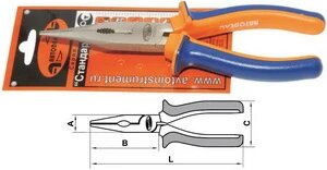 Пассатижи 180 мм "АвтоDело" (тонконосые)