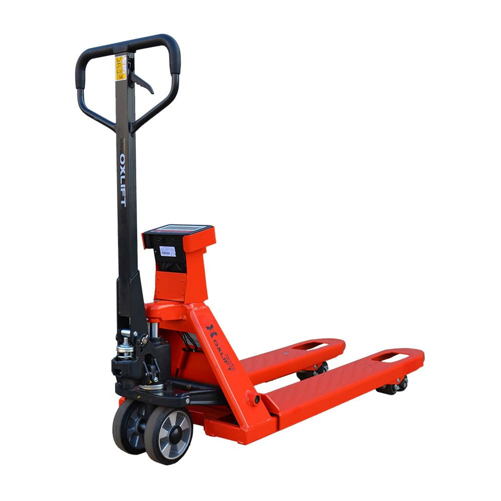 Тележка гидравлическая OX 25V OXLIFT (г/п 2500кг, д/в 1150мм) с весами.