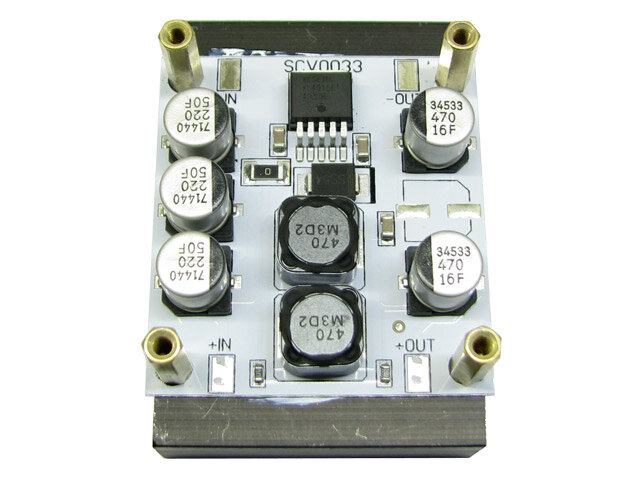 EKITS SCV0033-12V-5A-R, SmartModule, Импульсный стабилизатор напряжения 12 V, 5 А, с радиатором.