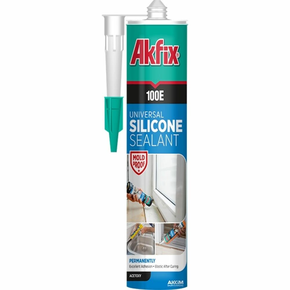 фото Универсальный силиконовый герметик Akfix SA045