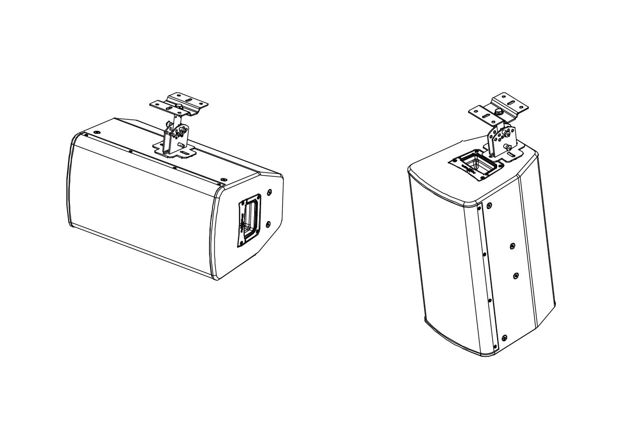 фото Audiocenter Single point hanging frame потолочный кронштейн для подвеса акустических систем GTA/GTP