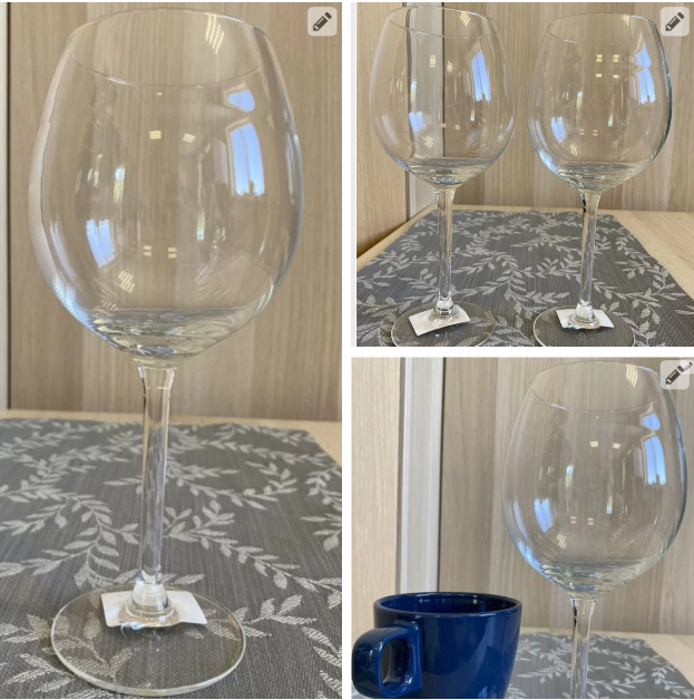 фото Фужер Гигант Икеа . 23 см. d 8 cм. У нас Только Оригинальная икеа !!! Сокол67.