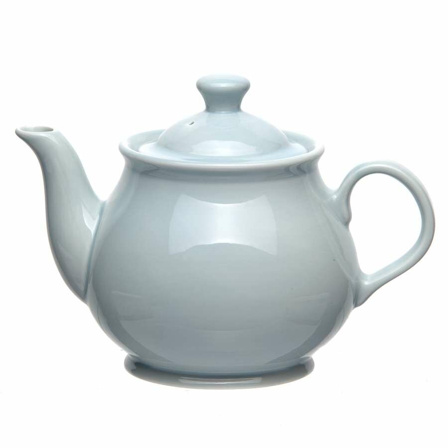 фото Чайник ф.Классик 600 мл Акварель светло-голубой Башкирский фарфор