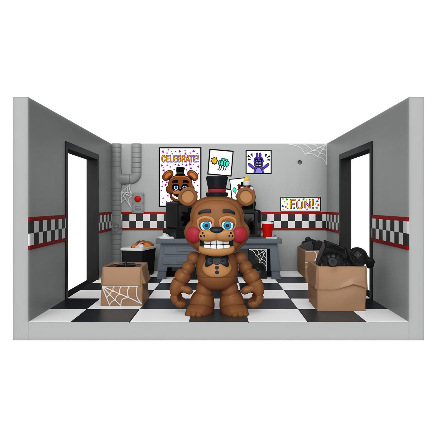 Фигурка Funko Vinyl SNAPS! FNAF Toy Freddy With Storage Room 67696