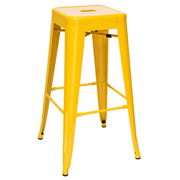 Стул барный Stool Group Tolix YD-H765 LG-06 желтый глянцевый