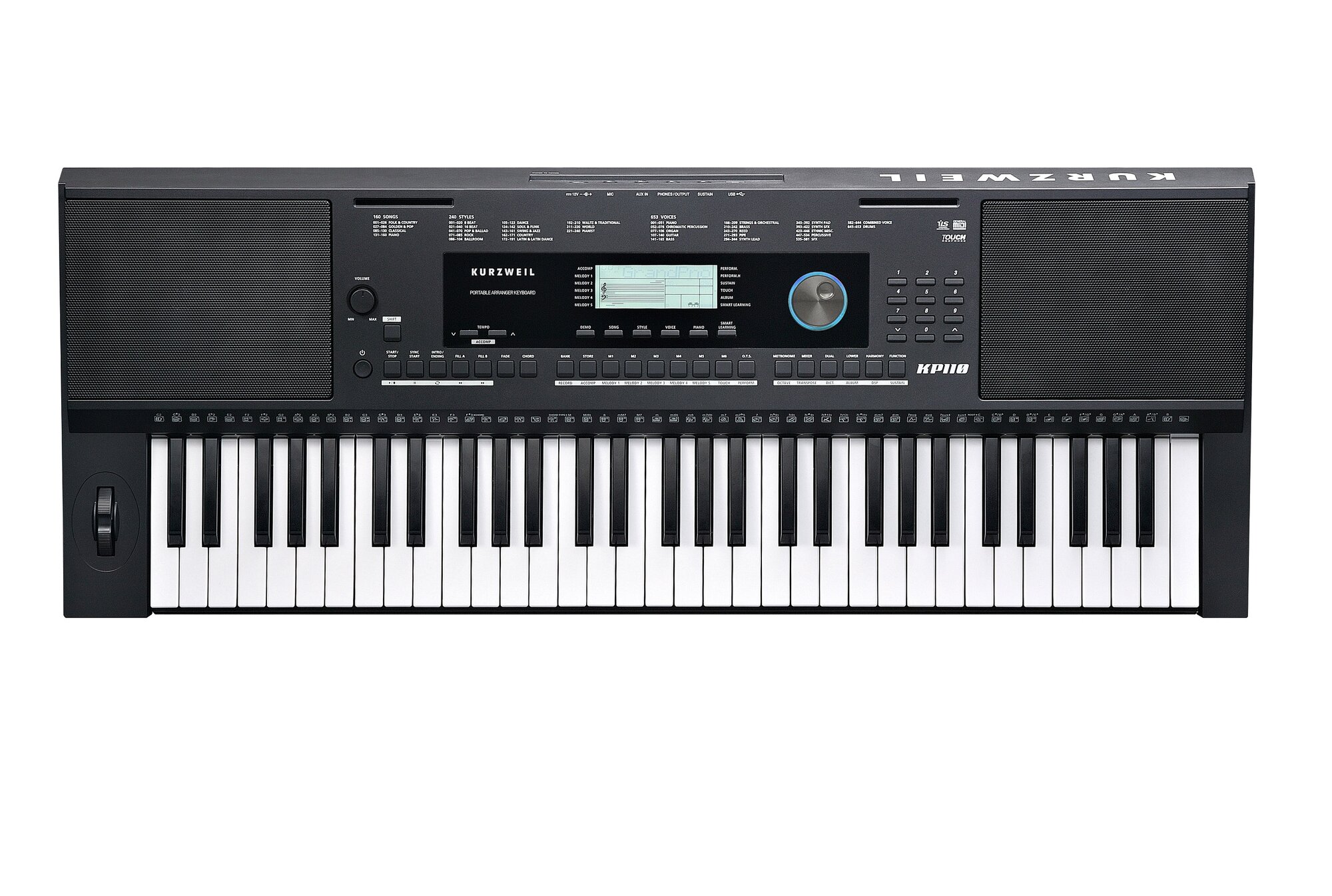 KURZWEIL KP110 LB синтезатор с автоаккомпанементом