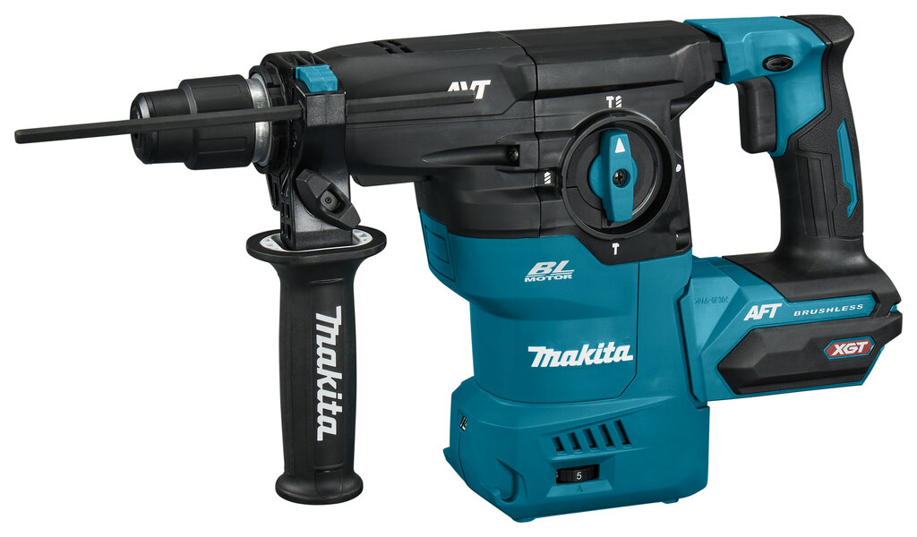 Аккумуляторный перфоратор SDS+ 39Дж XGT MAKITA HR008GZ02