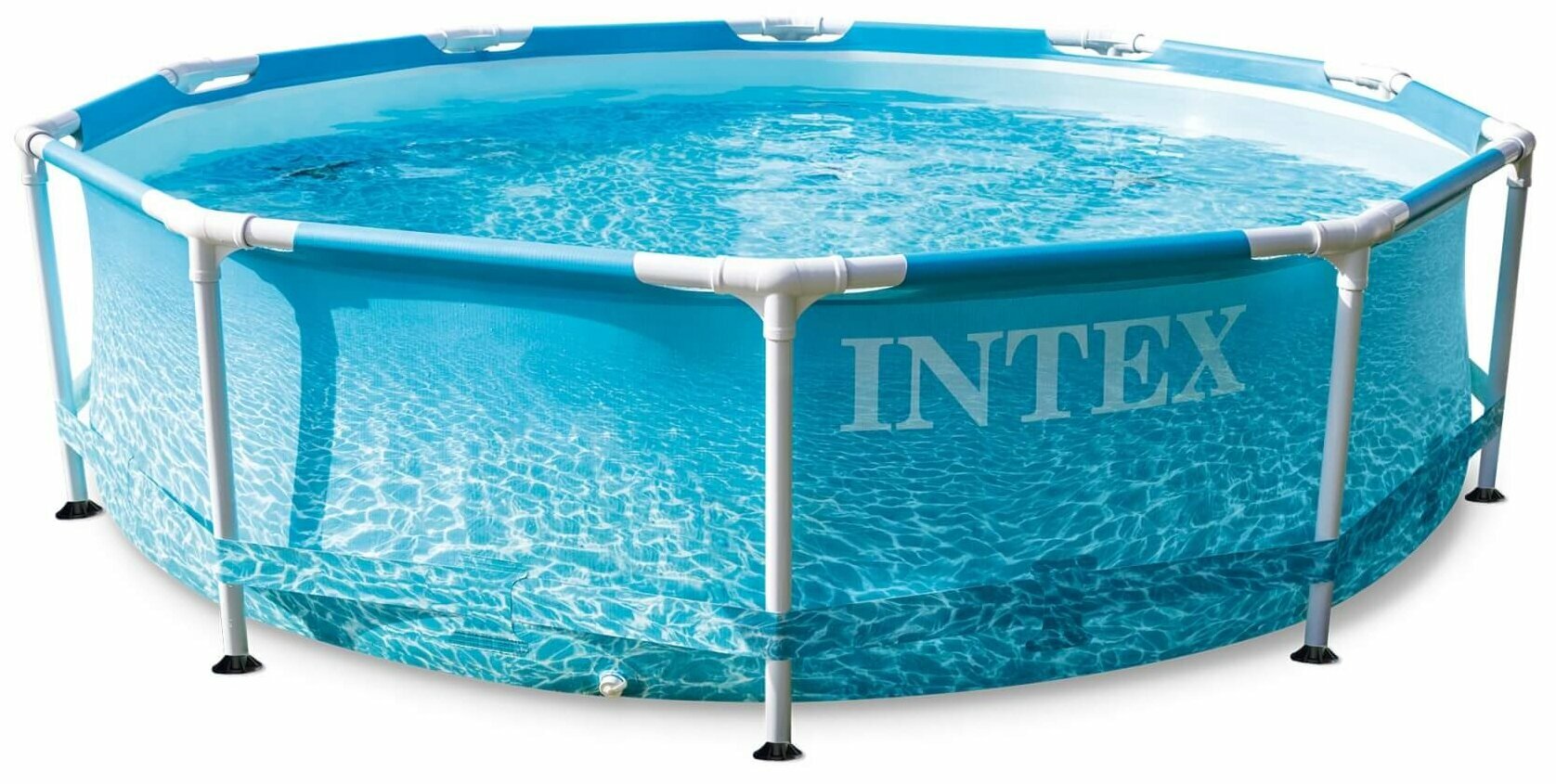 Бассейн каркасный Intex Metal Frame Beachside 28206