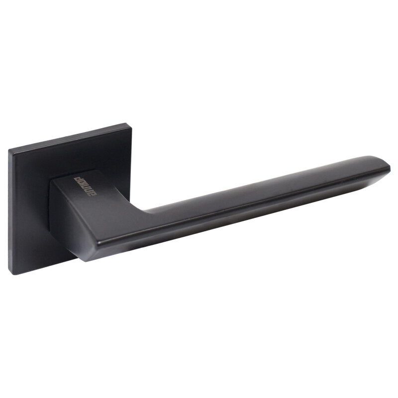 фото Ручка УЗК д/межкомн.дв. Аллюр АРТ селена BL (81150) матовый черный,комплект 1685067