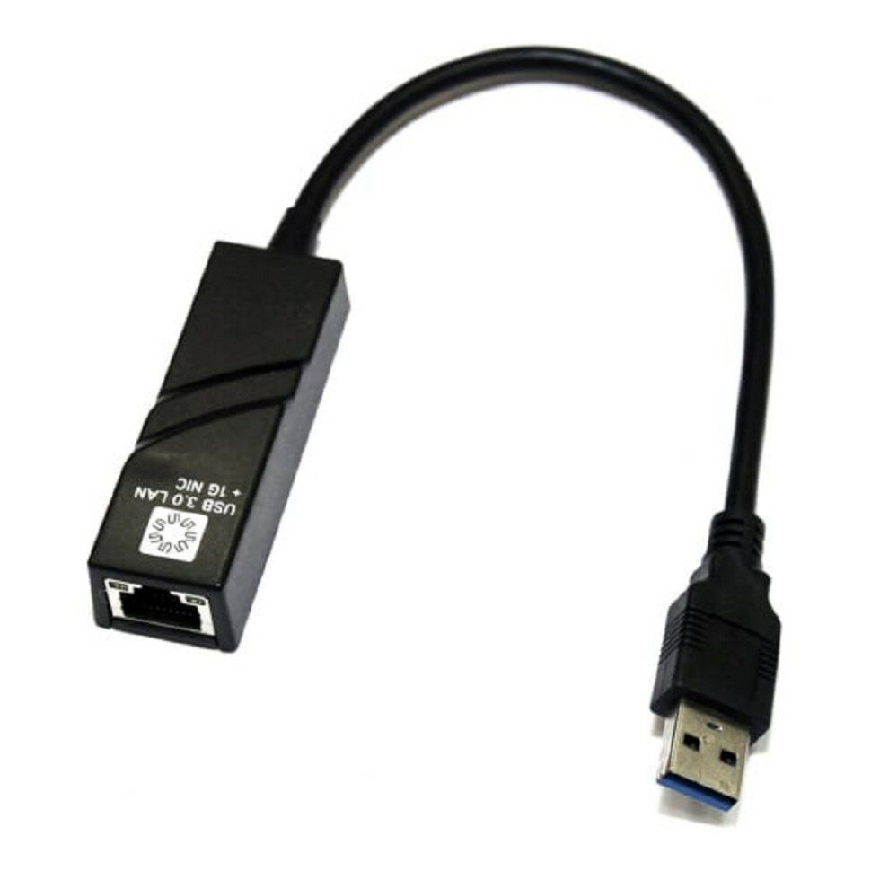 5bites Кабель-адаптер UA3-45-01BK USB3.0 сетевая карта / RJ45 1G / BLACK