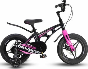 Велосипед Maxiscoo Cosmic Делюкс 14" (2024) (Велосипед Maxiscoo COSMIC Делюкс 14" (2024), Черный Жемчуг, MSC-C1432D)