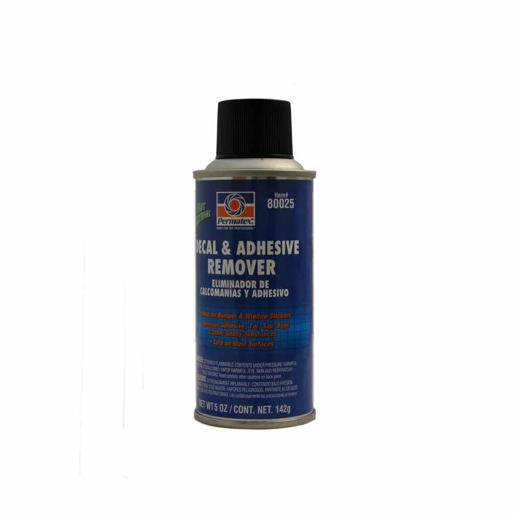 фото Очиститель клея и маркировок аэрозоль 142г Decal & Adhesive Remover, 80025, PERMATEX