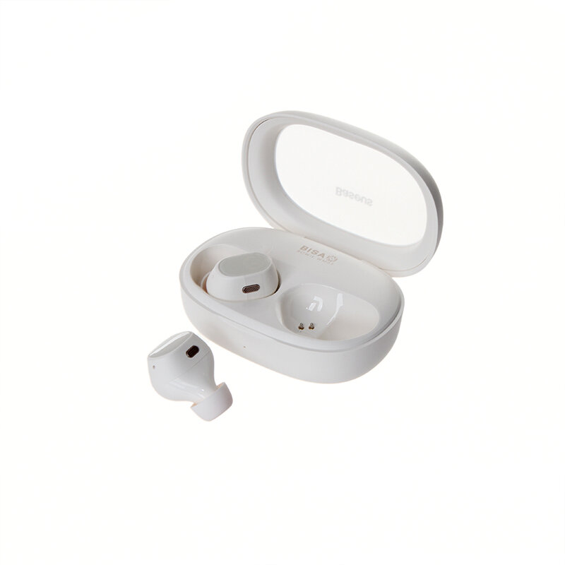 Наушники BASEUS Bowie wm03 true wireless earphones - Creamy White (NGTW330302)