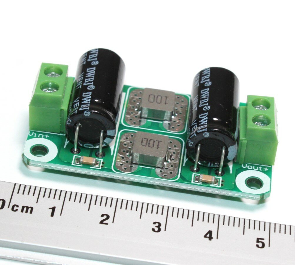 Фильтр питания EMI 0-25V DC, 2A