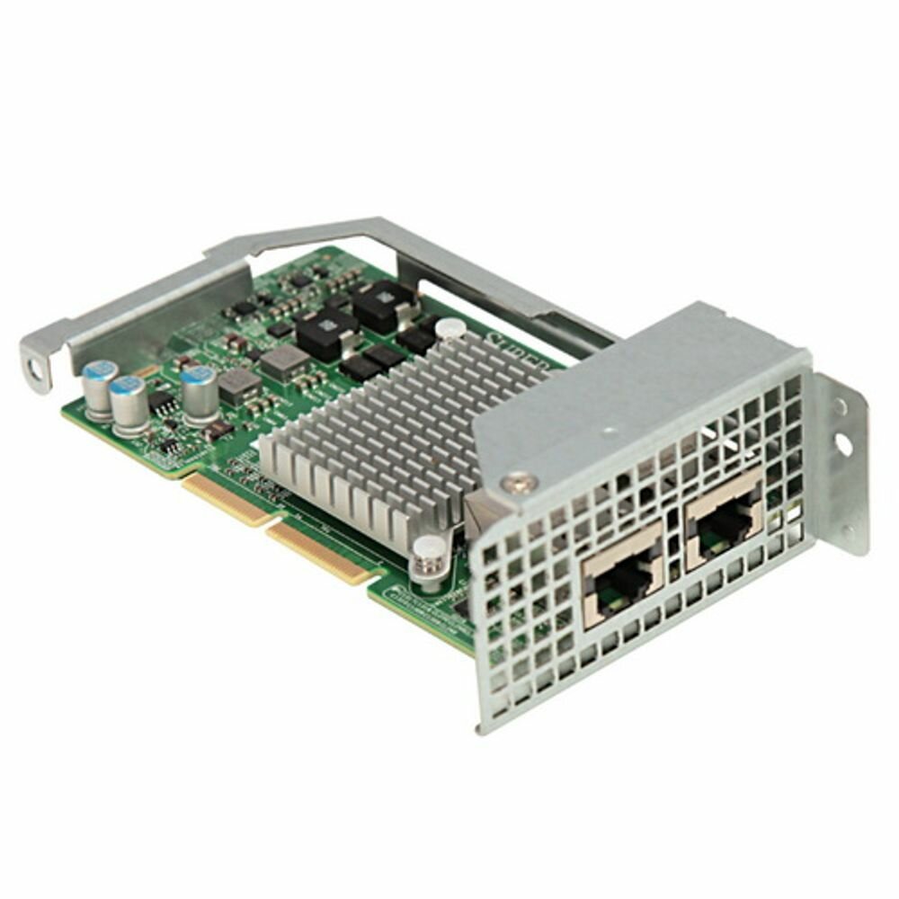 AOC-CTG-I2T Dual RJ45 2U MicroLP Form Factor PCI-E x8 2.1 (138302) Supermicro - фото №1