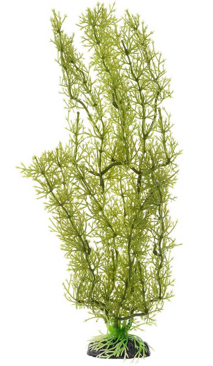 Растение для аквариума пластиковое Яванский мох зеленый, BARBUS, Plant 024 30 см