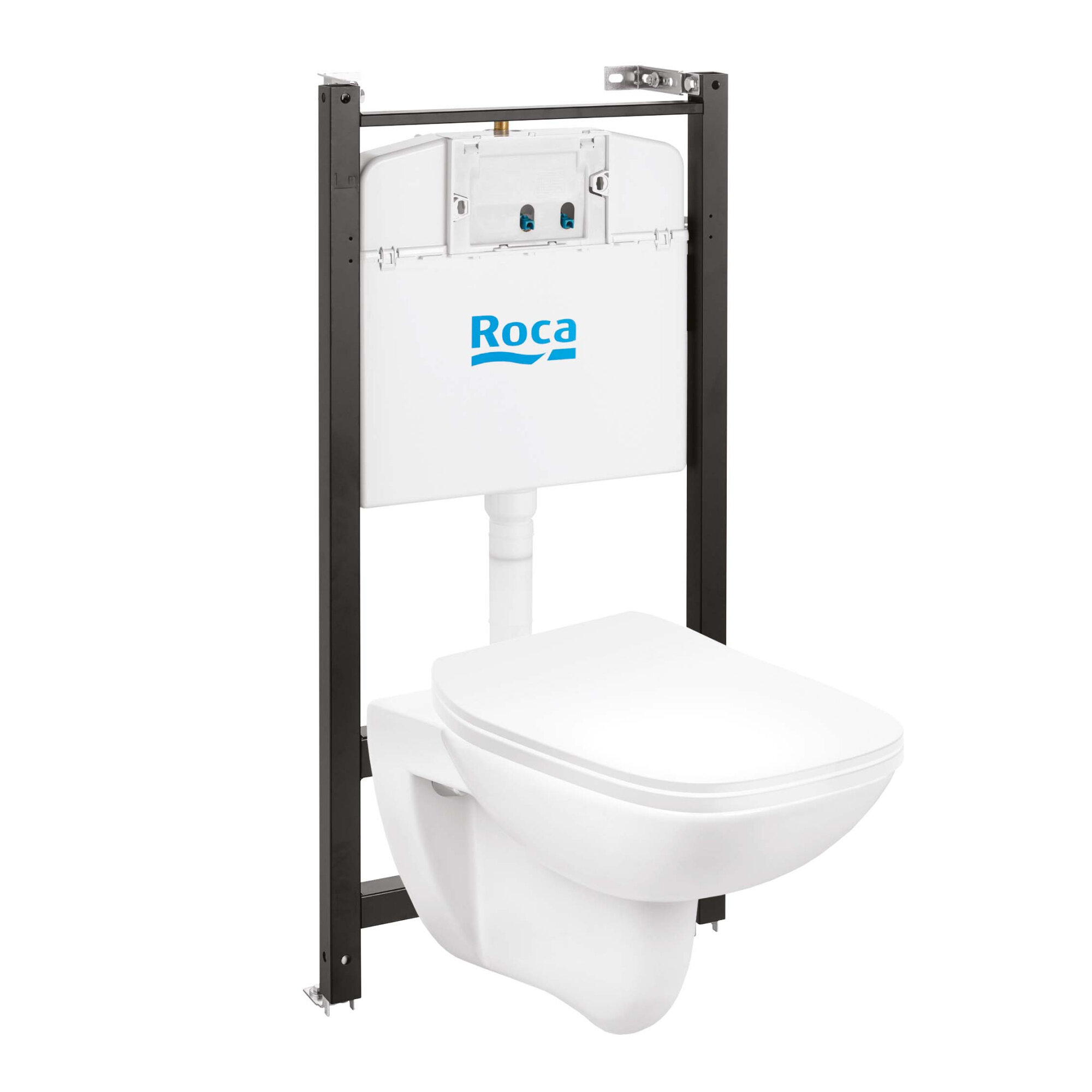 фото Комплект унитаз с инсталляцией Roca Debba Pack Rimless 893104970 (без кнопки)
