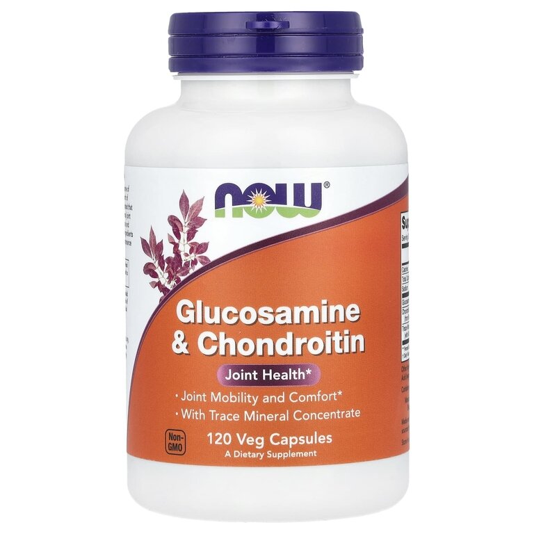 NOW Glucosamine&Chondroitin 120 капс