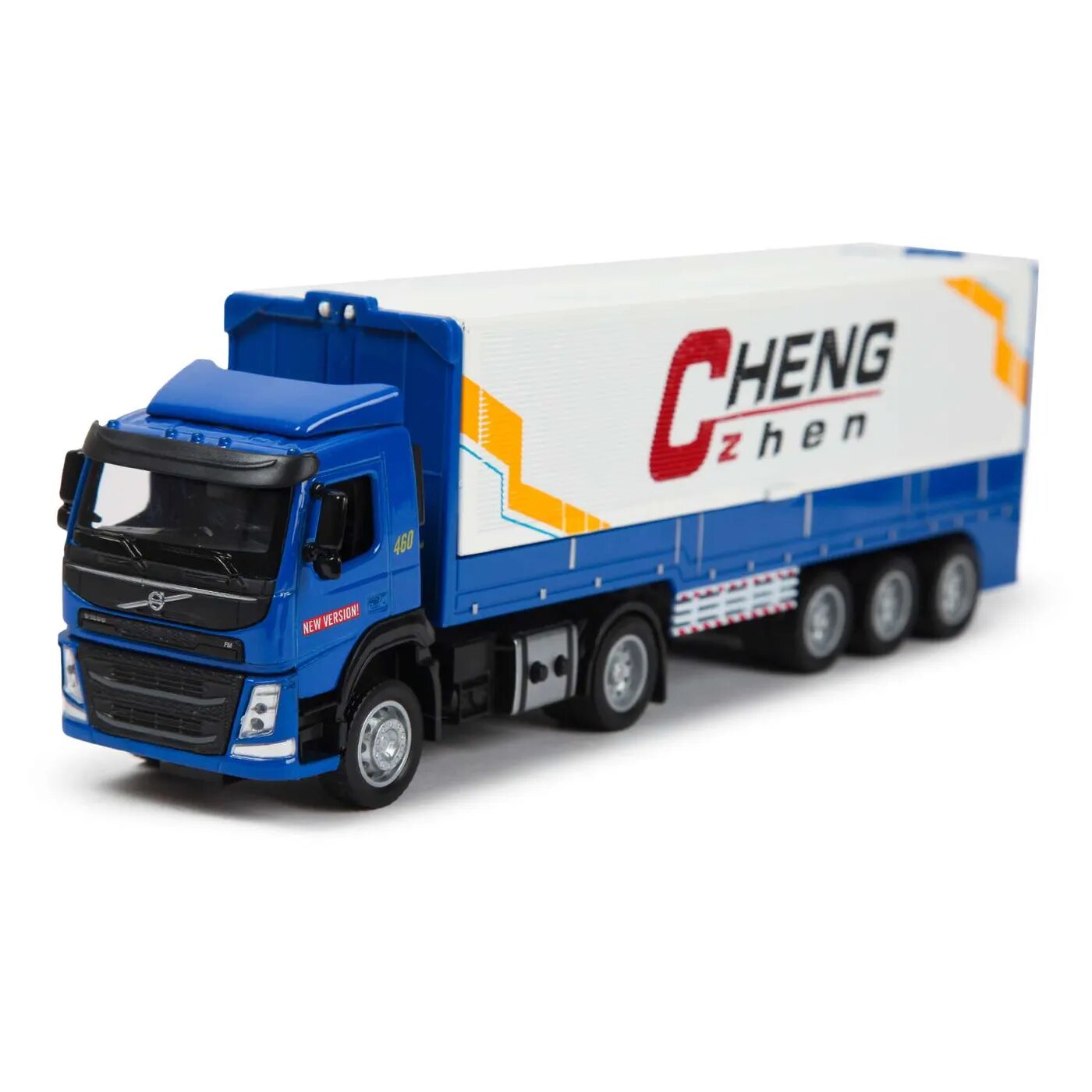 Машина MSZ 1:50 Volvo Container Truck Голубая 68386