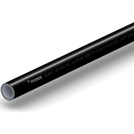 фото Труба Rehau РЕХАУ BLACK, 25x3,5, бухта 100 м