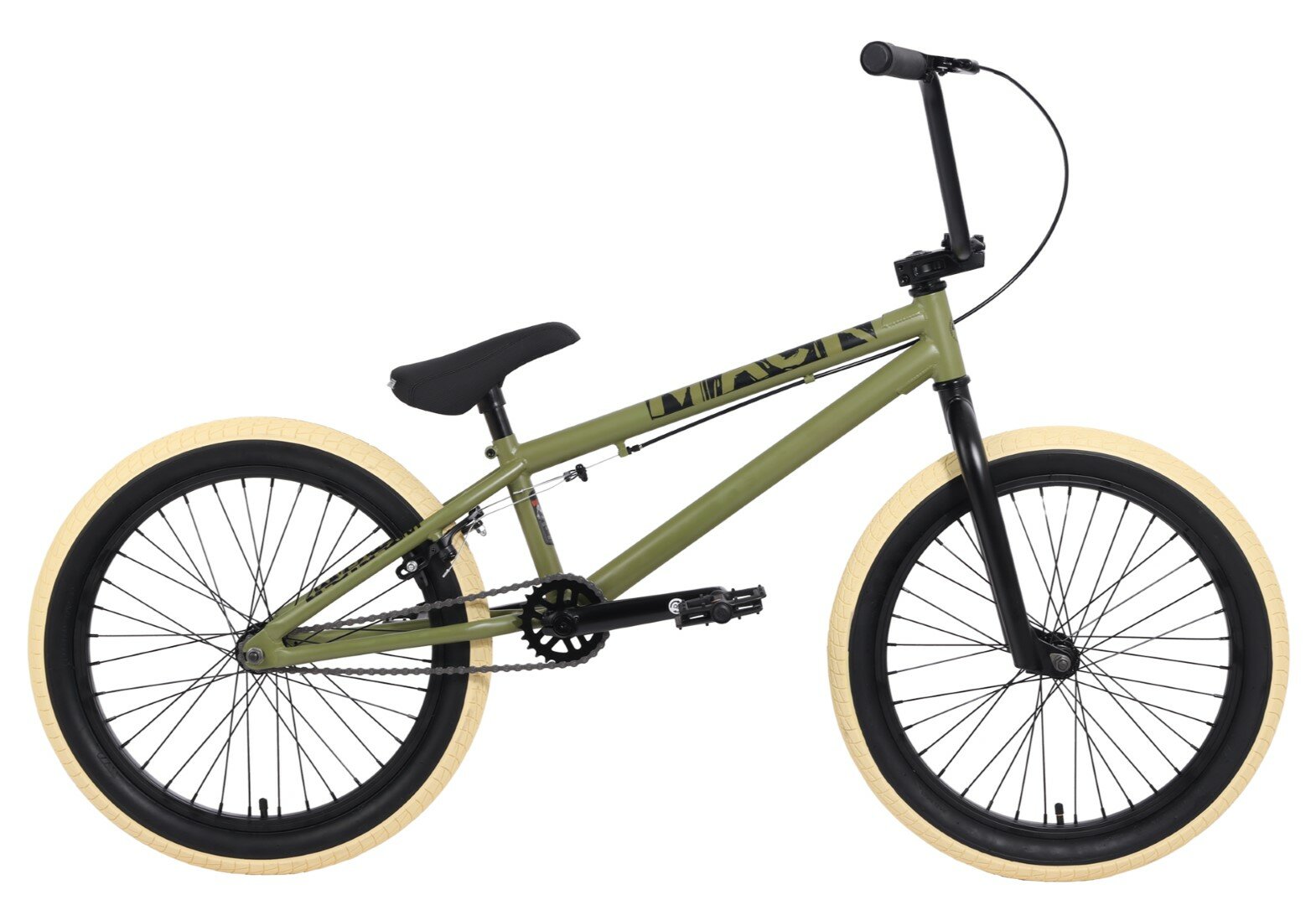 Велосипед TECH TEAM BMX MACK хаки 20 ' 2024 NN012234 NN012234