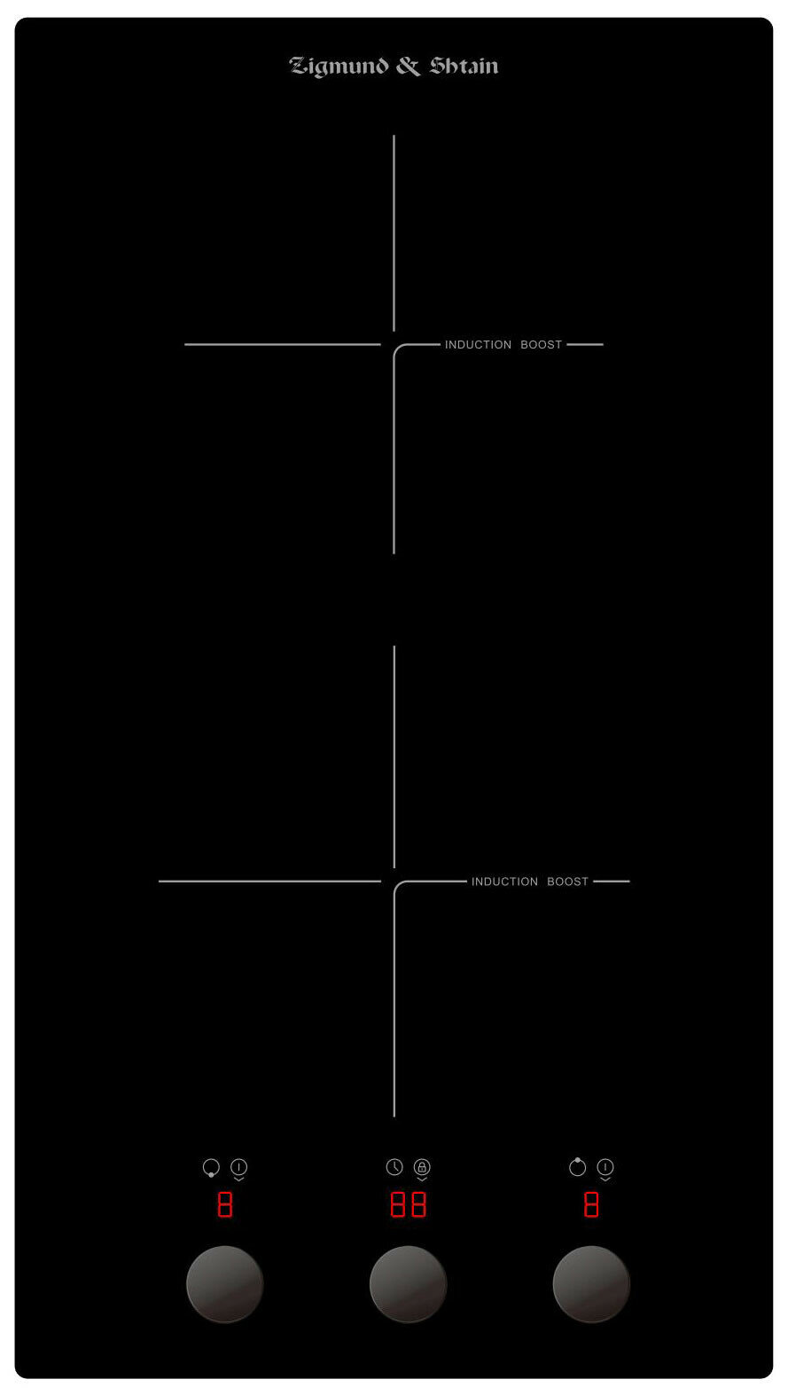 Электрическая варочная панель Zigmund & Shtain CI 45.3 B