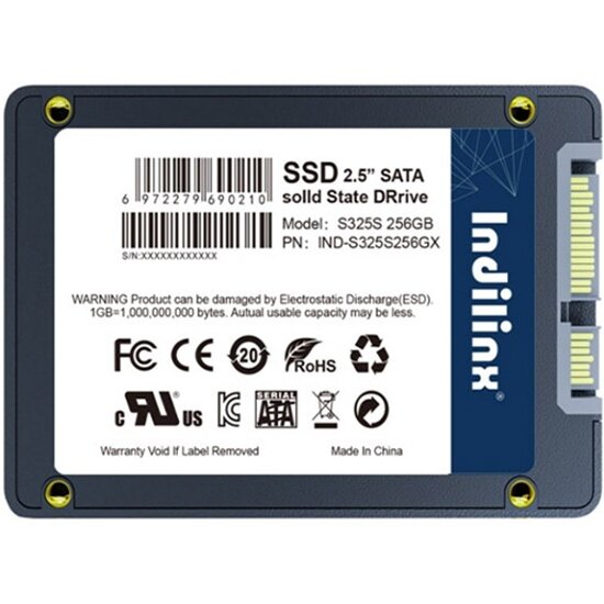 Накопитель SSD Indilinx 2.5" 256Гб SATA (IND-S325S256GX)