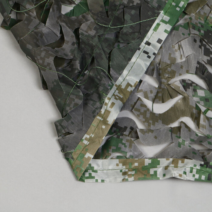 Сетка маскировочная 5 × 2 м двухслойная песочно-зелёная с люверсами