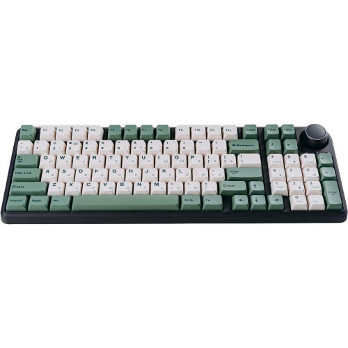 Клавиатура беспроводная/проводная Epomaker TH96 Keyboard (Black Botanic Garden)