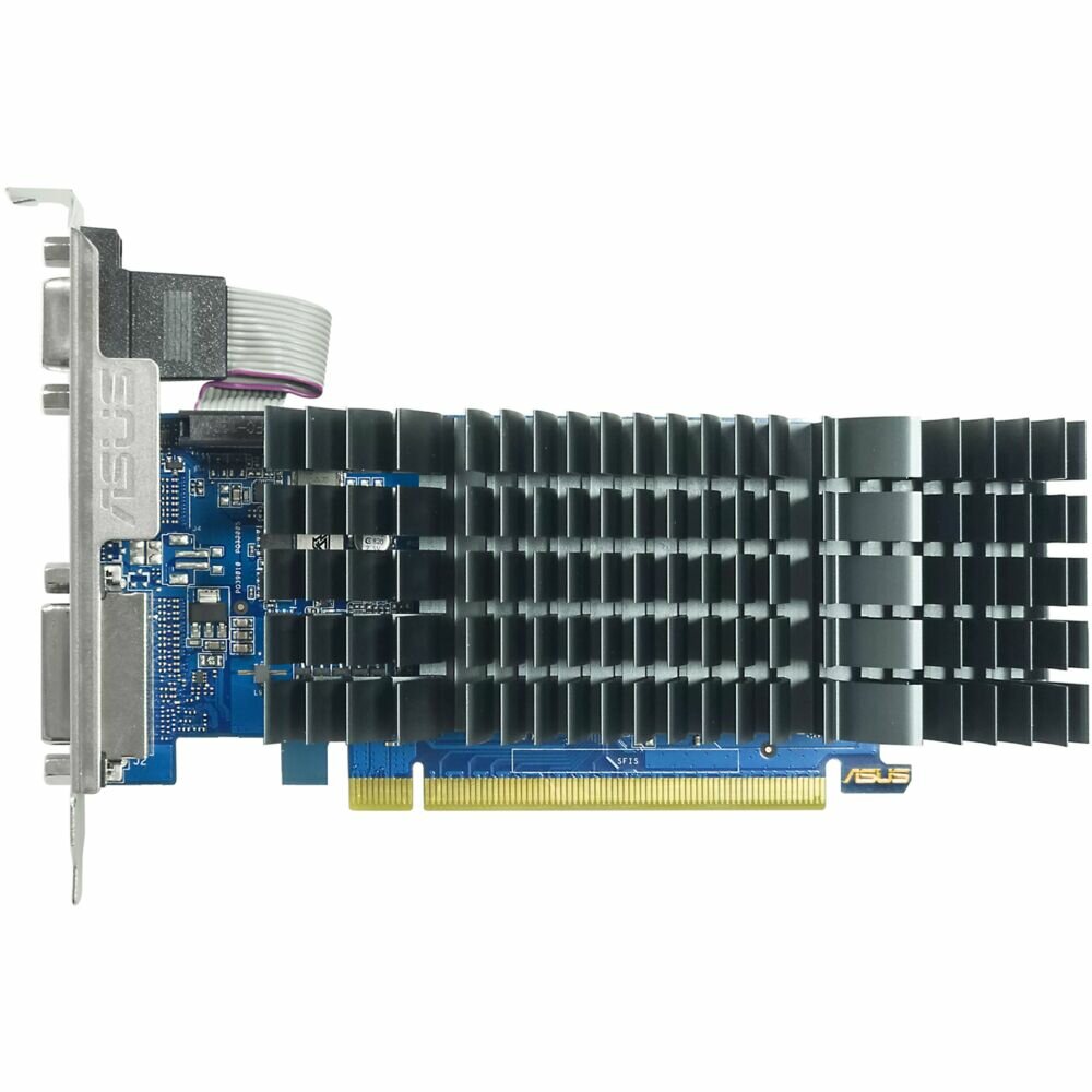 Видеокарта ASUS NVIDIA GeForce GT 710 GT710-SL-2GD3-BRK-EVO 2 Гб DDR3 64 бит (GT710-SL-2GD3-BRK-EVO)