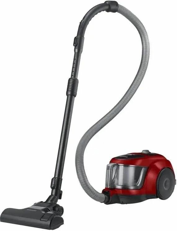 фото Пылесос Samsung VCC45W0S3R/XSB, 700Вт, красный/черный