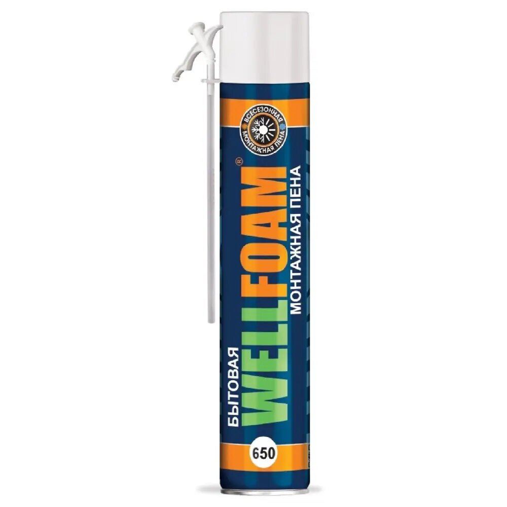 Пена монтажная WELLFOAM WF650B всесезонная 0.51 л