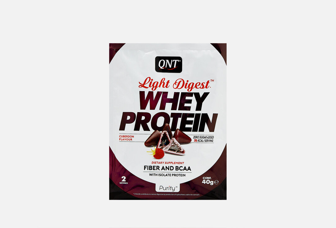 Протеин со вкусом со вкусом Кьюбердон QNT, Light Digest Whey Protein 40мл