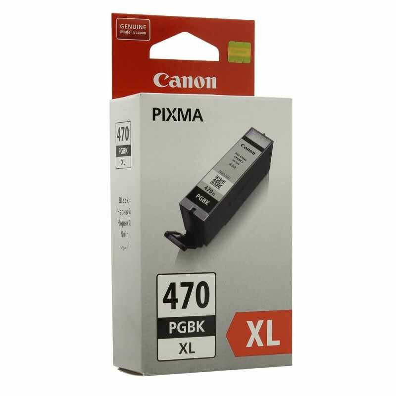 Картридж струйный Canon PGI-470XL PGBK (0321C001) чер. пов. емк. для MG5740
