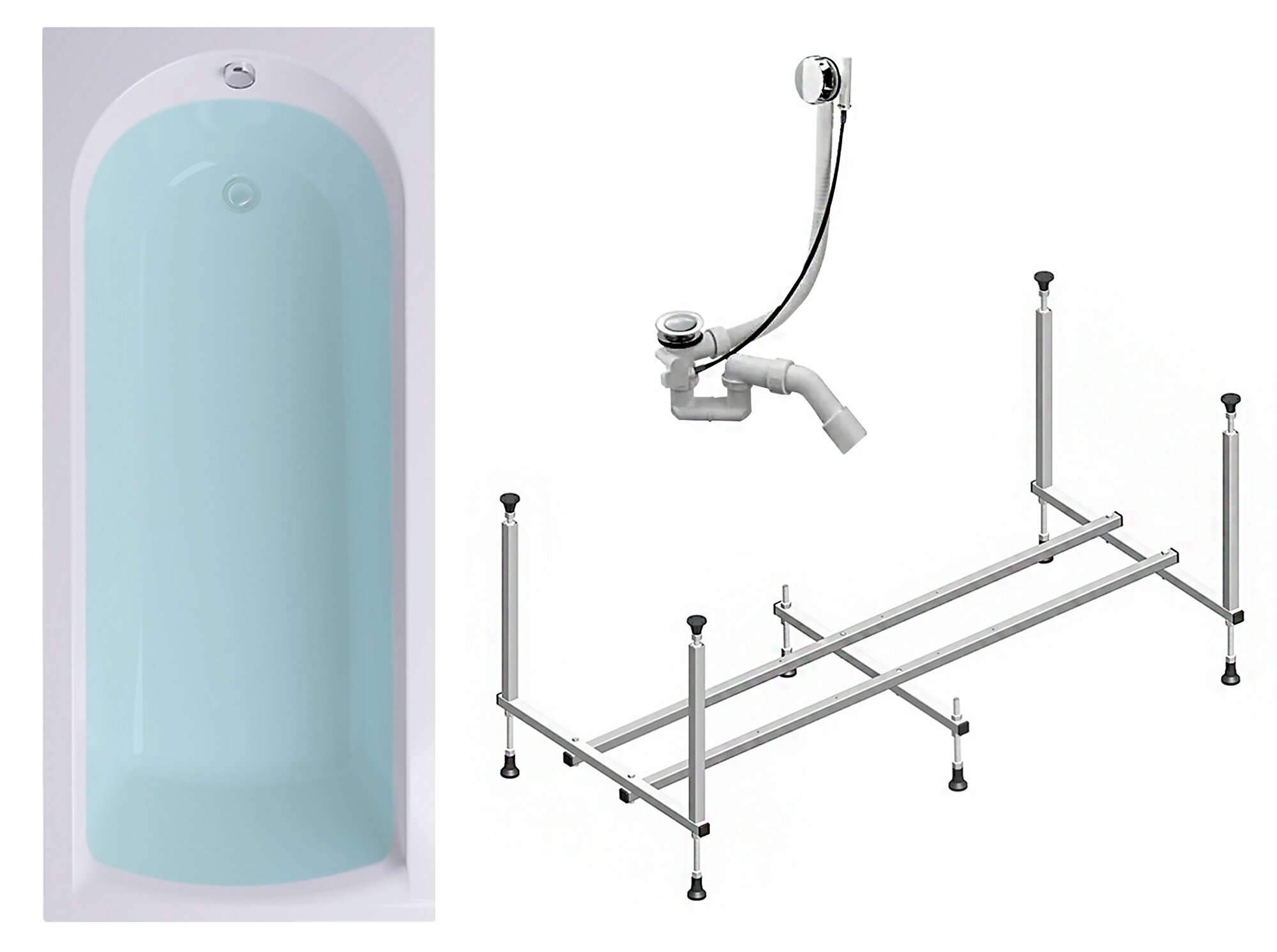 фото Ванна Timo MIKA1670-KT16-SPV1505