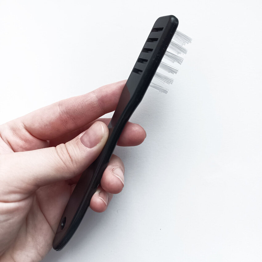 фото Щетка для чистки монет, синтетический ворс. Shine Coins