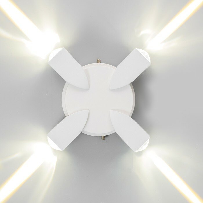 Светильник "Деко" 4хLED 4Вт 4000К IP66 белый 16х4,3х16 см - фотография № 1