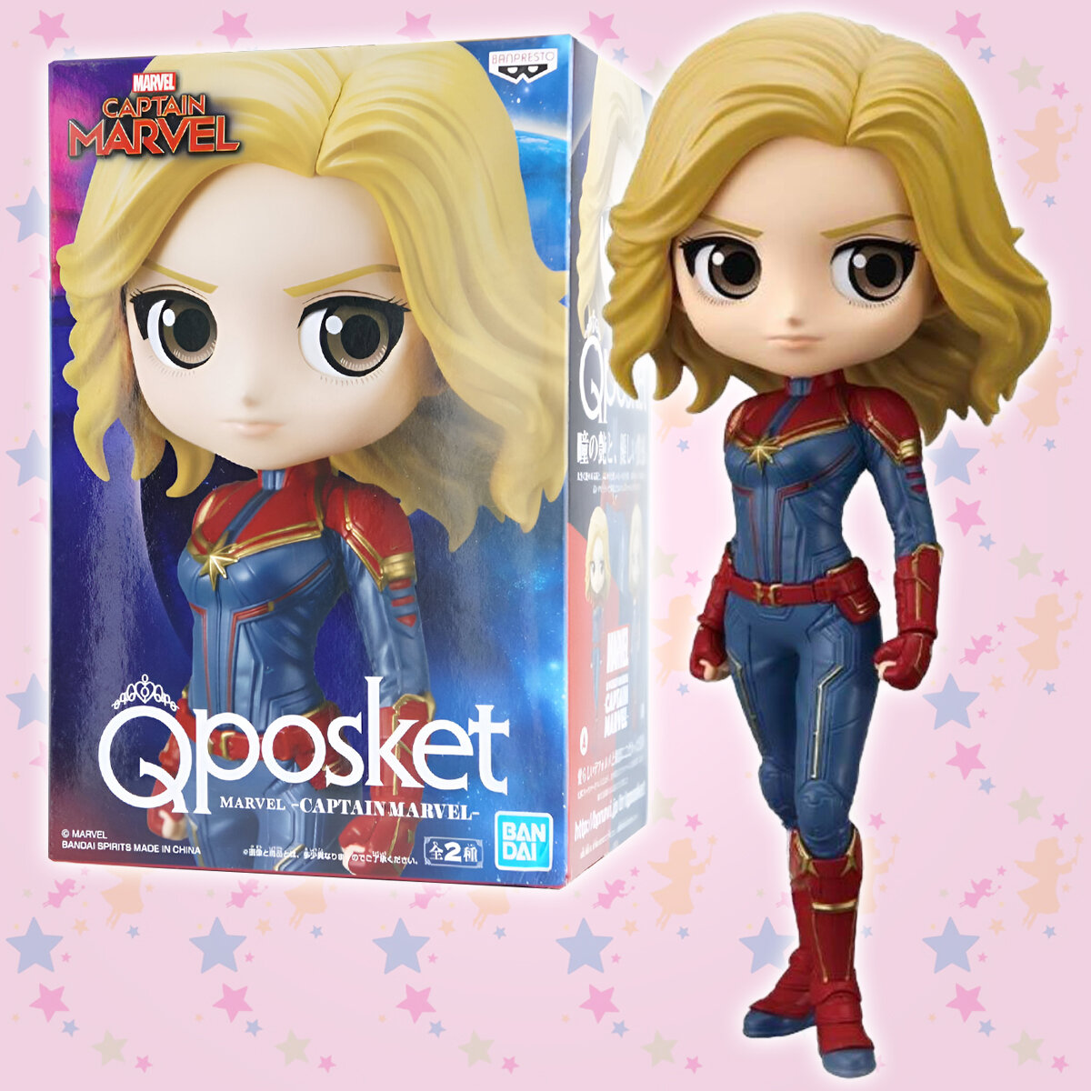 Фигурка Фигурка Q Posket Капитан Марвел DC Comics: Captain Marvel