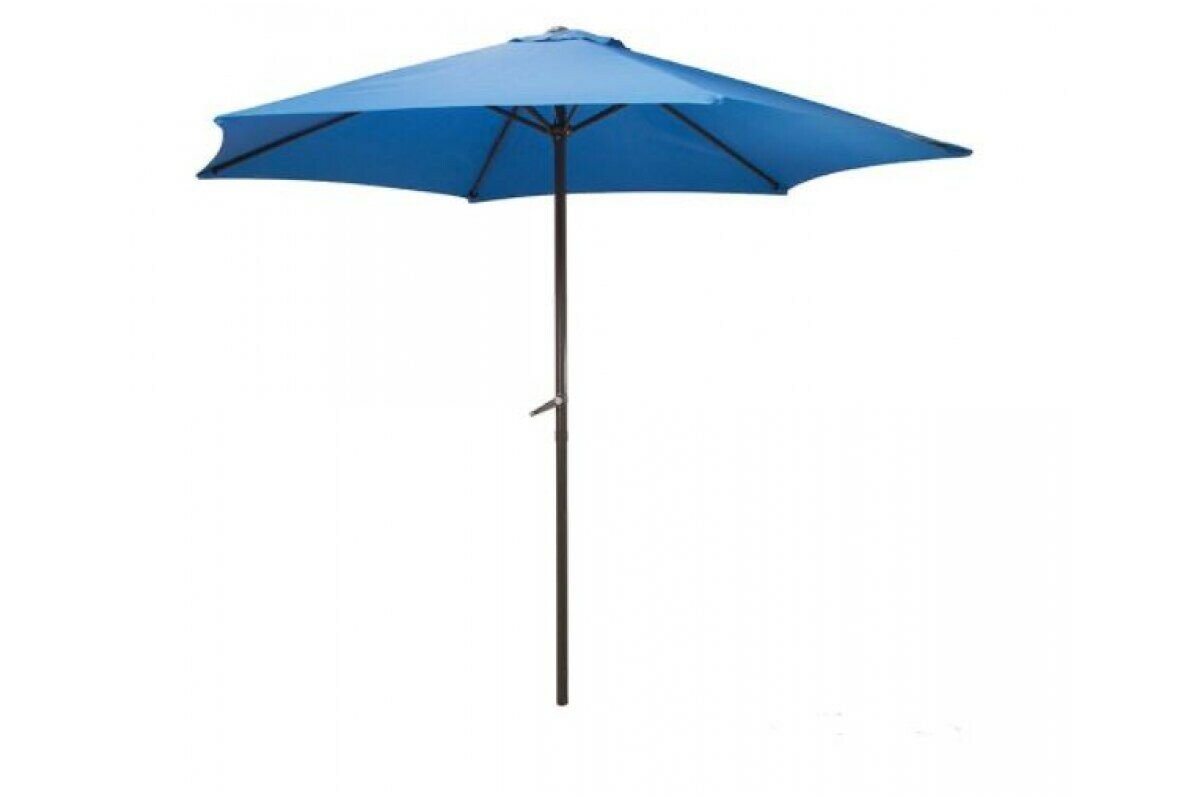 Садовый зонт Ecos GU-01 синий, без крестообразного основания (093010)