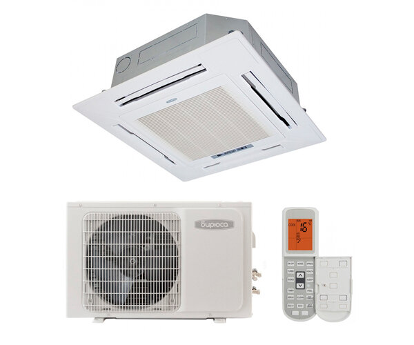 фото Кассетный кондиционер Бирюса BLCA-H24/4R3