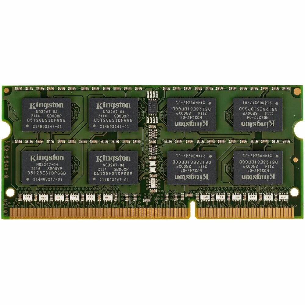Оперативная память Kingston ValueRAM 8 ГБ DDR3L 1600 МГц SODIMM CL11 KVR16LS11/8WP