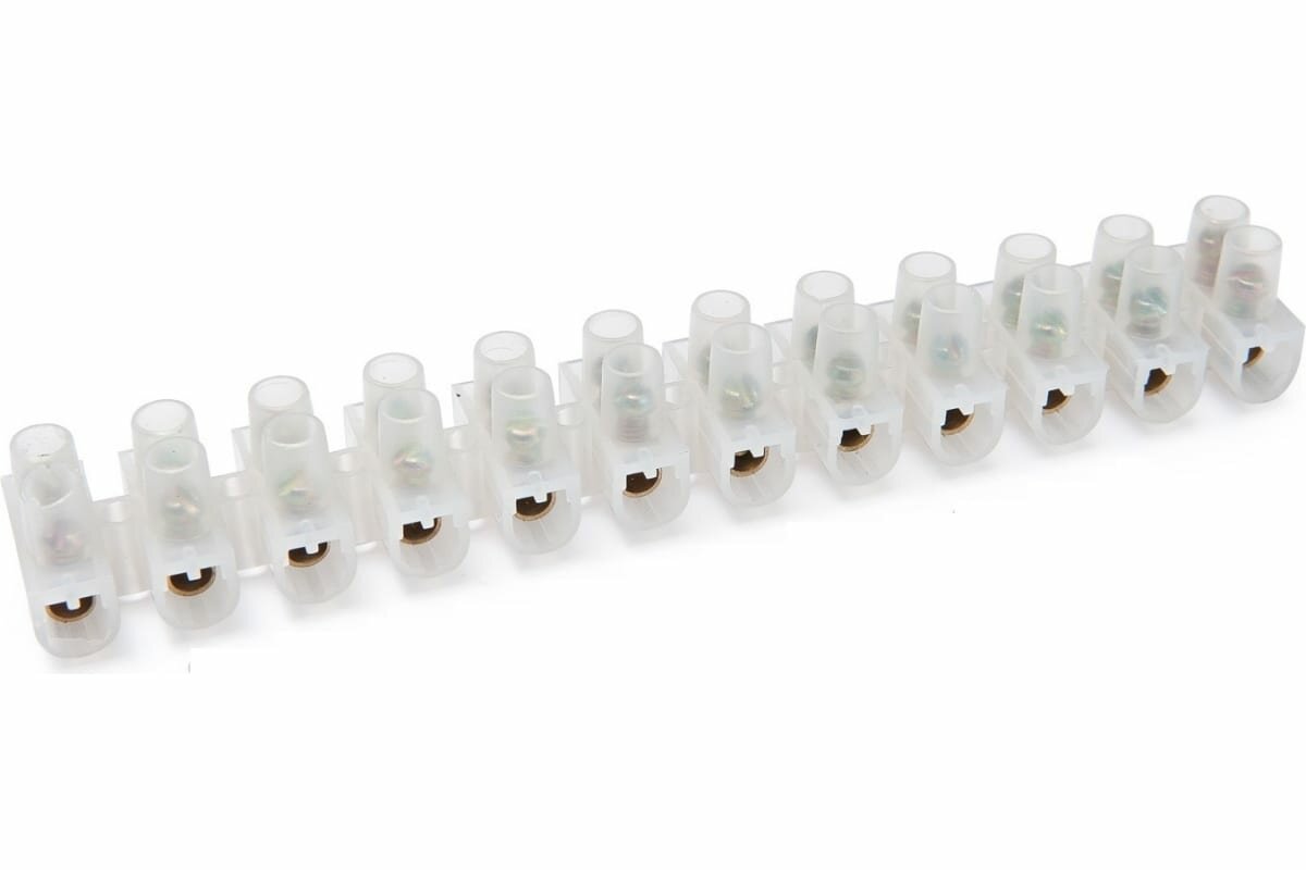 фото Абк-сила Зажим винтовой 12мод РЕ-4,0 мм2 3А 1400101